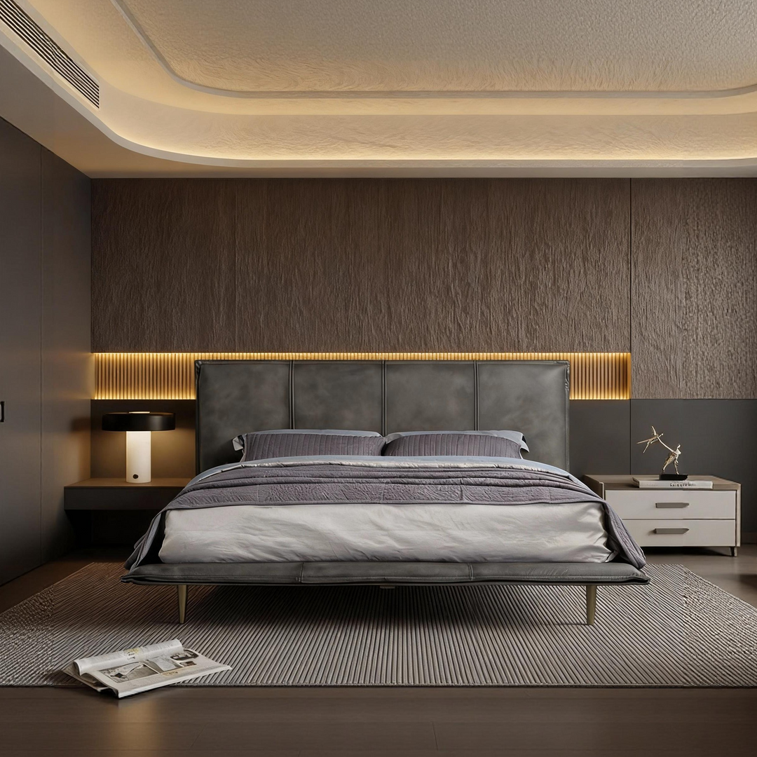 Solace Modern Upholstered Bed