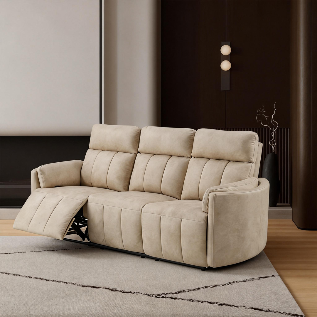 Scandinavian Power Recliner Sofa