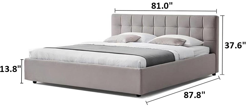 Sugar Cube Fabric Bed