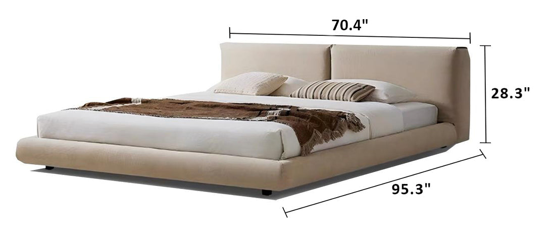 Donut Nap Fabric Bed