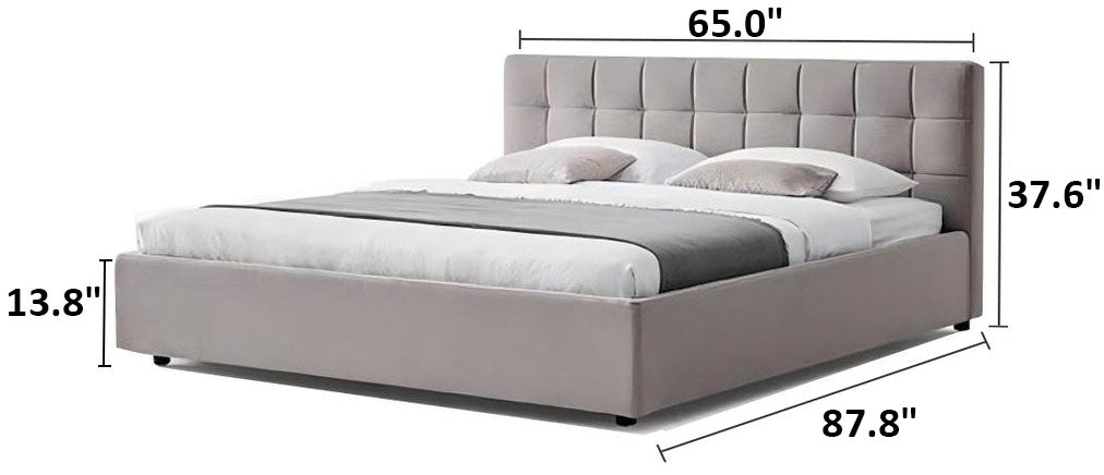 Sugar Cube Fabric Bed