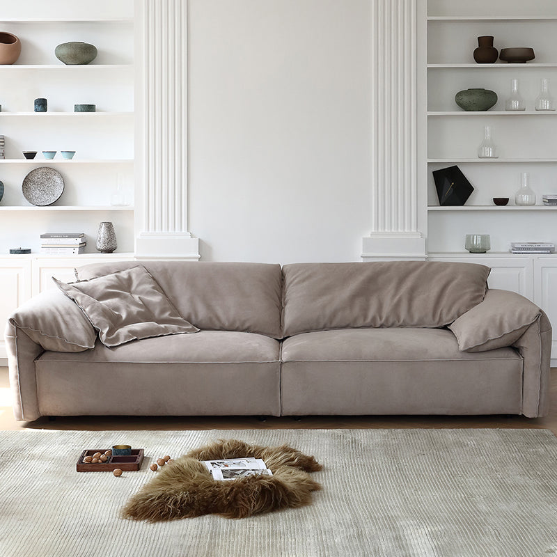 Dumbo Wabi Sabi Beige Frosted Sofa-Gray