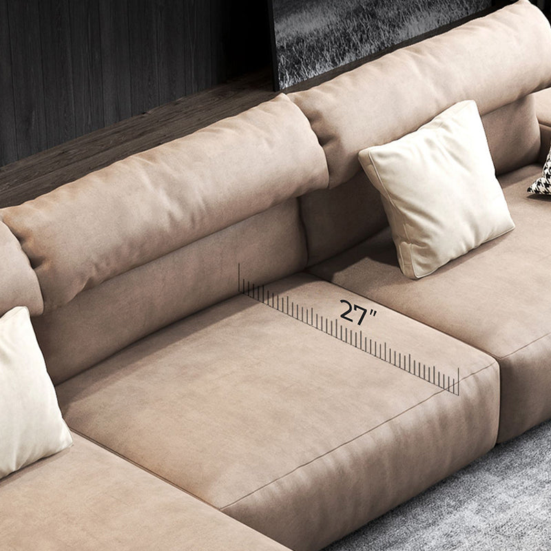 Chestnut Sectional-Brown