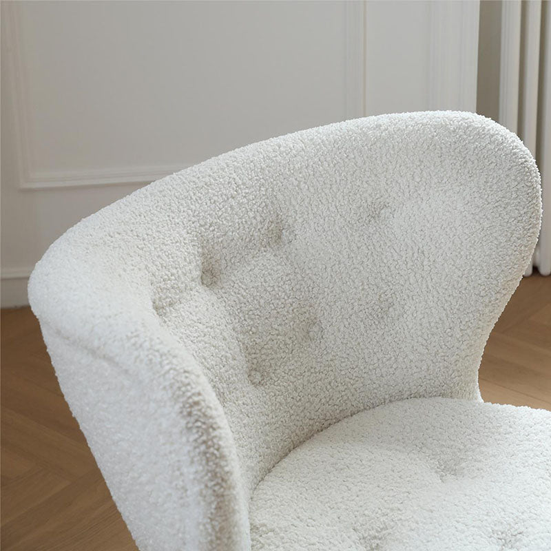 Scandinavian Shaun Accent Chair-White
